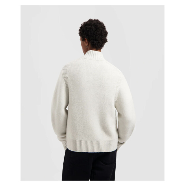 Olaf Hussein Zip through knitted mock neck vesten m230703 M230703 large