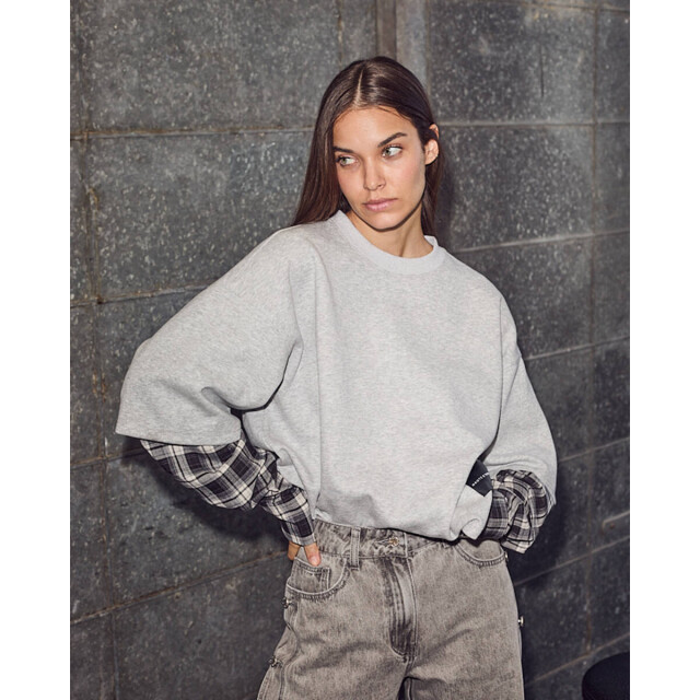 Haute L'Amitié Sweat hl10327 Haute L'Amitié Top lange mouw HL10327 large