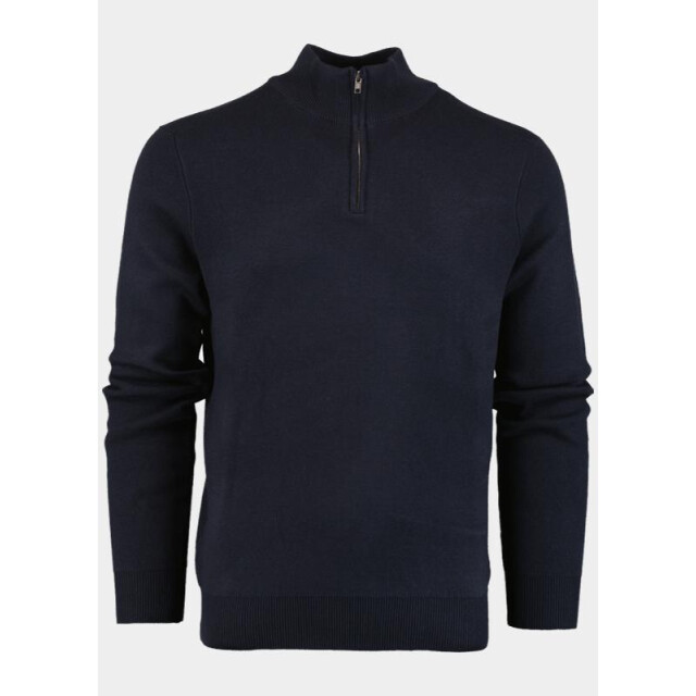 Bos Bright Blue Pullover half zip polyblend 4053225/205 189633 large