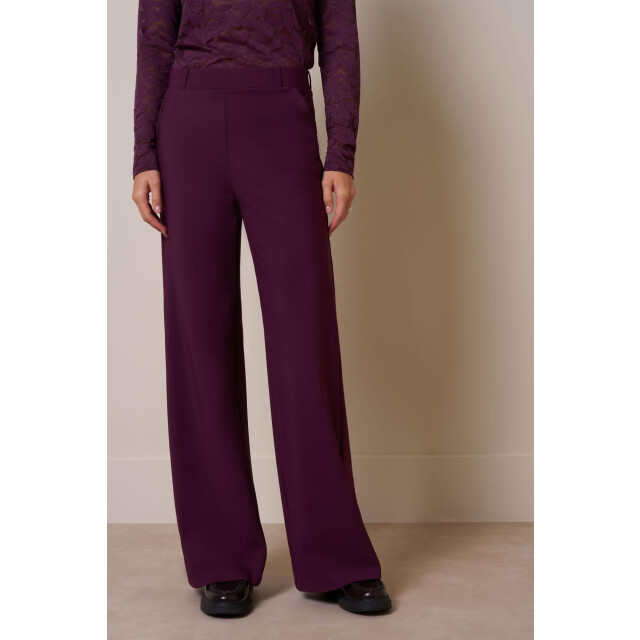 Studio Anneloes lexie bonded trousers 13351 3800 blackberry 06541.680.0016 large