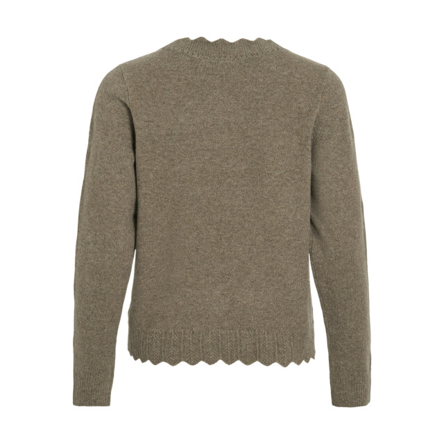 Vila vinikolina v-neck l/s knit cardigan 14112175 falcon 06741.970.0014 large