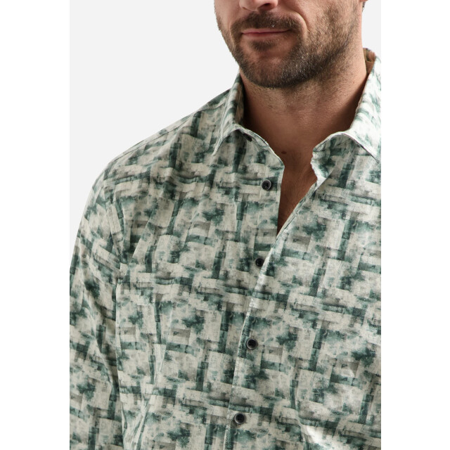 No Excess Heren overhemd 30401138 039 seablue NoExcess Overhemd 30401138 133ArcticBlue large