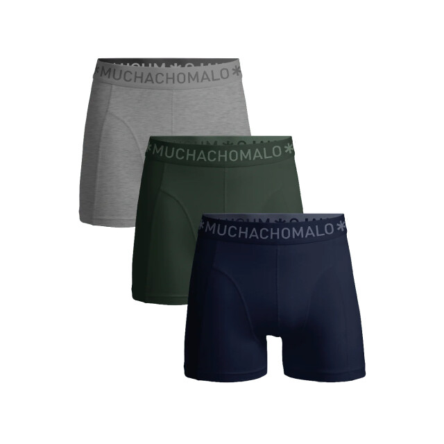 Muchachomalo Heren 3-pack boxershorts SOLID1010-672 large