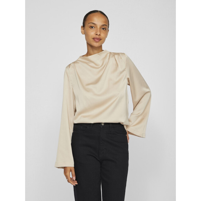 Vila Vilutto high neck top1 zand 4389.04.0030 large