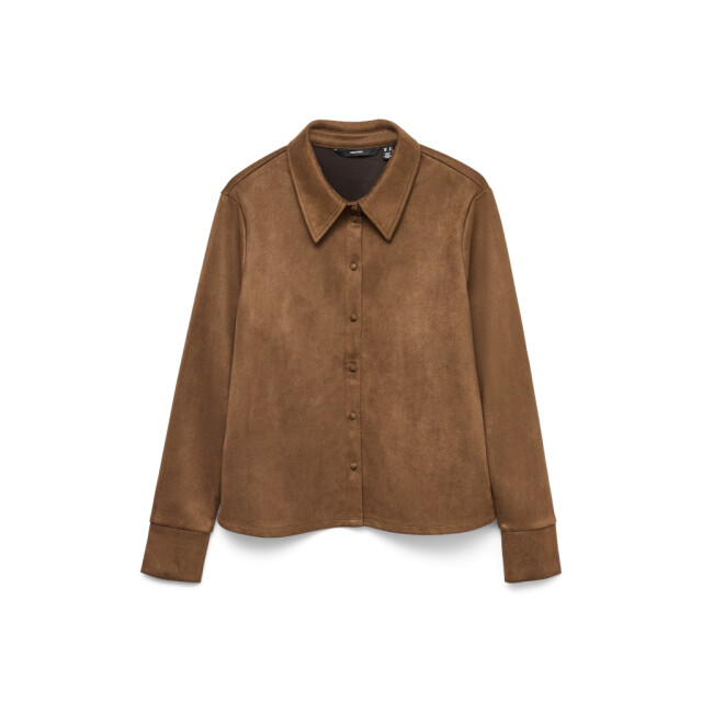 Vero Moda Vmkreta ls shirt jrs ga camel 4279.76.0009 large