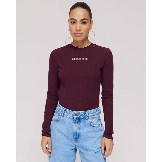 Harper & Yve Top lange mouw dw25p615 cammy Harper & Yve Top lange mouw DW25P615 CAMMY large