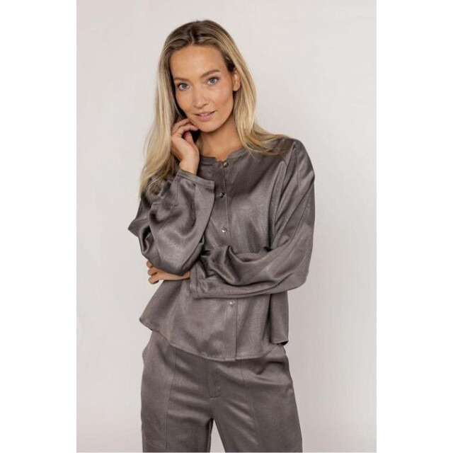 Poools Blouse satin 533109- 533109-P160 large