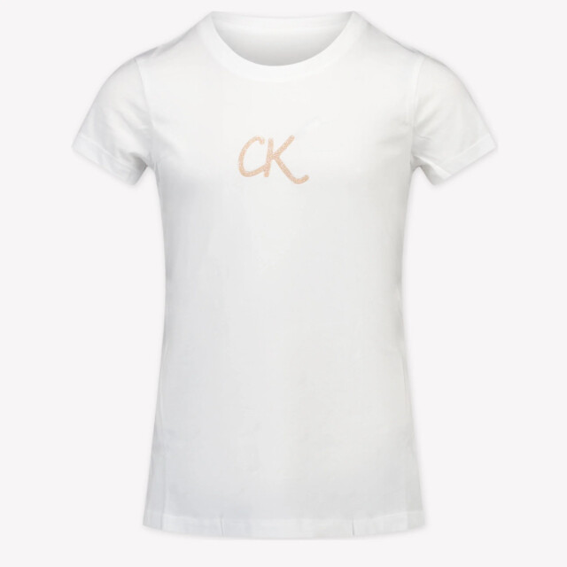 Calvin Klein Kinder meisjes t-shirt in 2016604067996 large