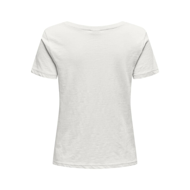 Jacqueline de Yong Vupti slub ss o neck t-shirt 15330631 large
