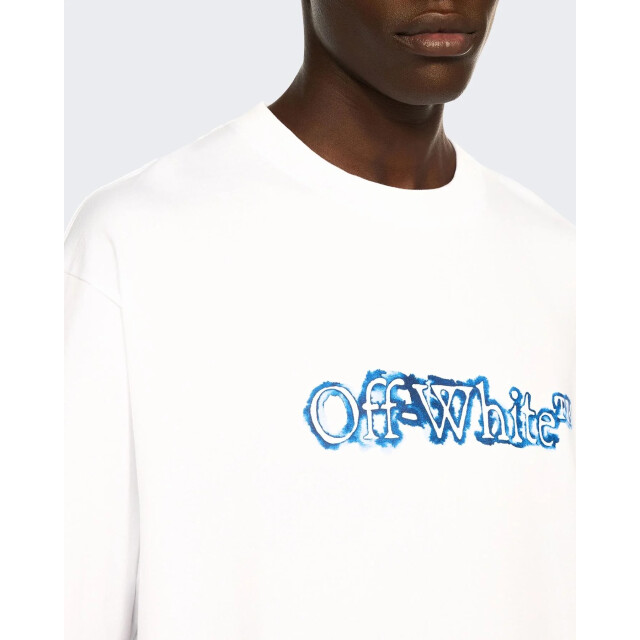 Off White Heren cloudy arrow skate s/s tee OMGG013S25FAB003-0146 large