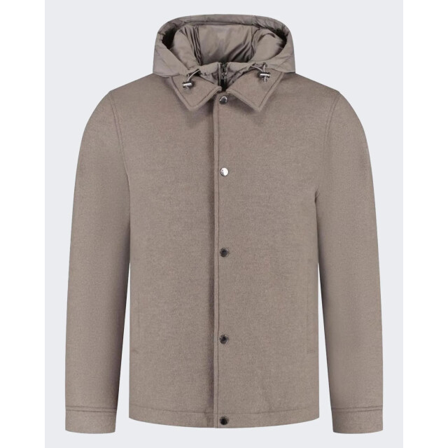 Woolrich Heren knitted wool shirt jacket CFWOOU2025MRUT5039-7425 large