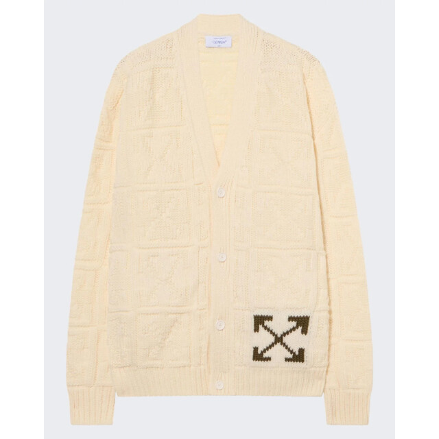Off White Heren arrow ao 3d stitch knit OMHB02LF25KNI001-0B58 large
