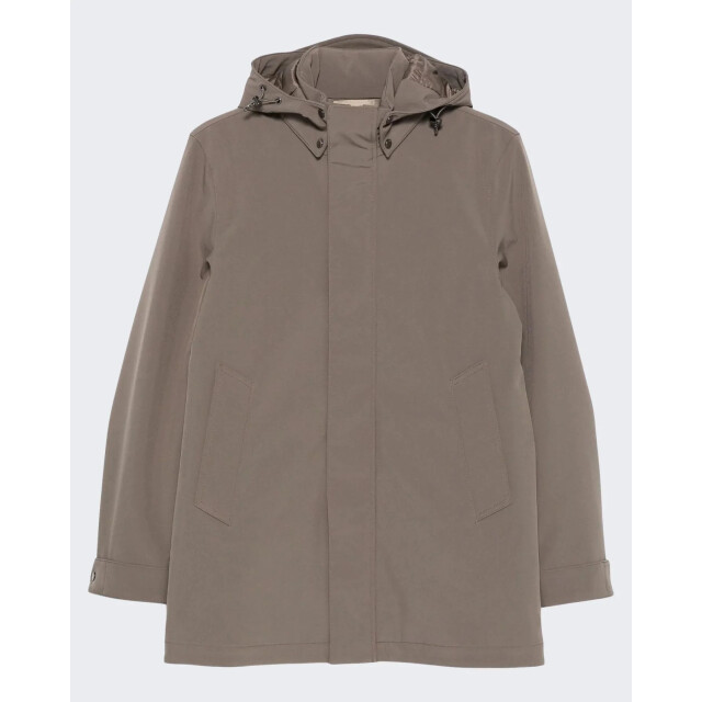 Woolrich Heren soft shell barrow mac coat CFWOOU2017MRUT3496-7425 large