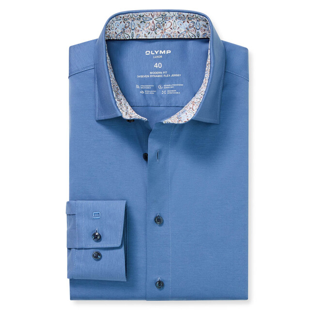 Olymp Luxor 24/7 modern fit dress shirt 108023-001-47 large