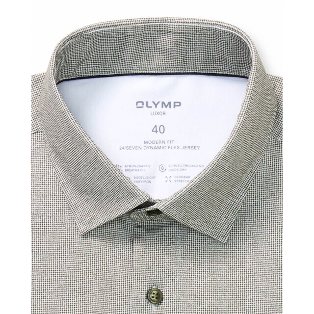 Olymp Luxor 24/7 modern fit dress shirt 108035-001-47 large