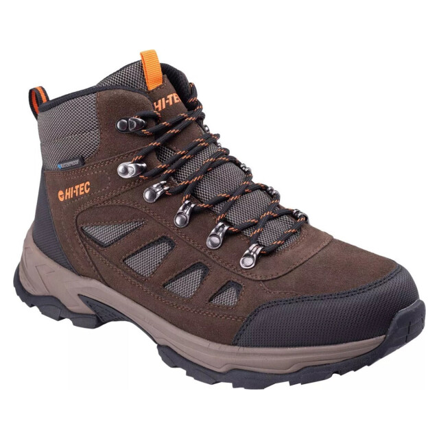Hi-Tec Heren herry mid cut outdoor wandelschoenen UTIG4305_blackorangegrey large
