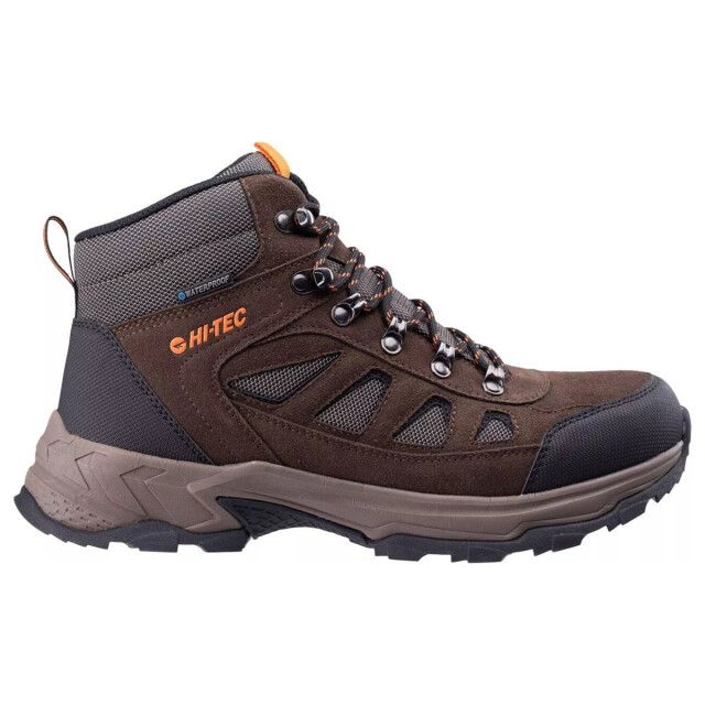 Hi-Tec Heren herry mid cut outdoor wandelschoenen UTIG4305_blackorangegrey large