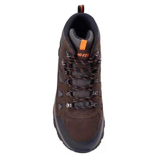 Hi-Tec Heren herry mid cut outdoor wandelschoenen UTIG4305_blackorangegrey large