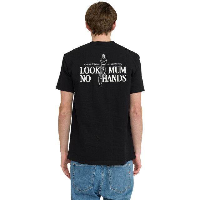 Revolution Application t-shirt black 1428-BLACK large