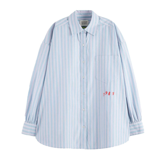 Scotch & Soda Blouse lange mouw u9b00786t Scotch & Soda Blouse lange mouw U9B00786T large