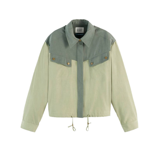 Scotch & Soda Blouse lange mouw u9b00860t Scotch & Soda Jasje U9B00860T large