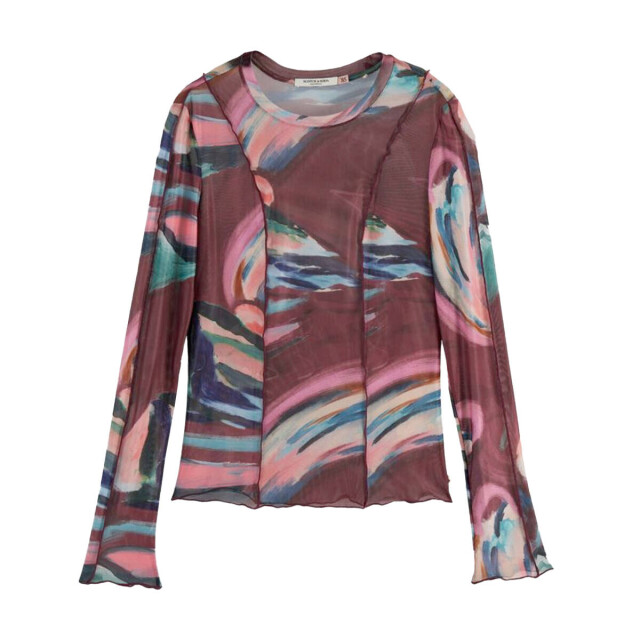 Scotch & Soda Top lange mouw u9b00886t Scotch & Soda Top lange mouw U9B00886T large