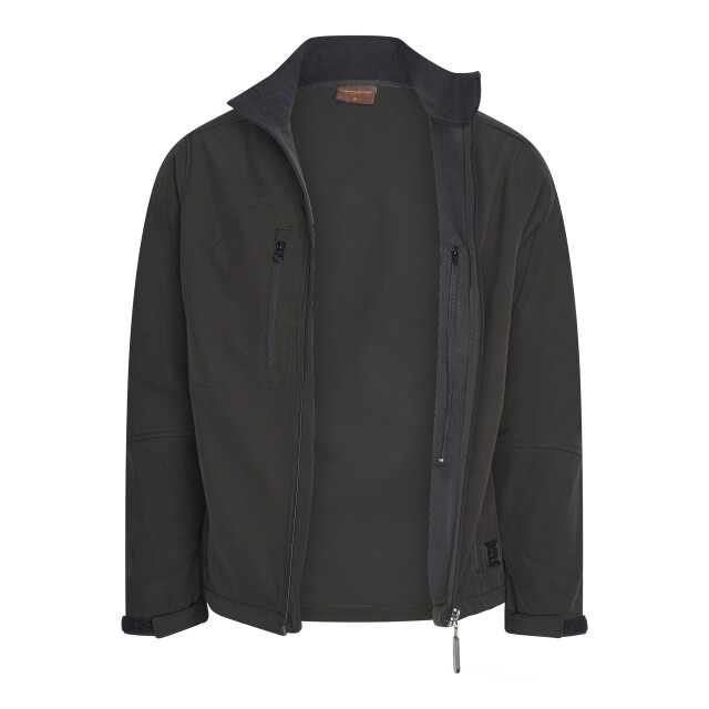 Cappuccino Italia Softshell zip jacket black cap-sof-zi-blk-L large