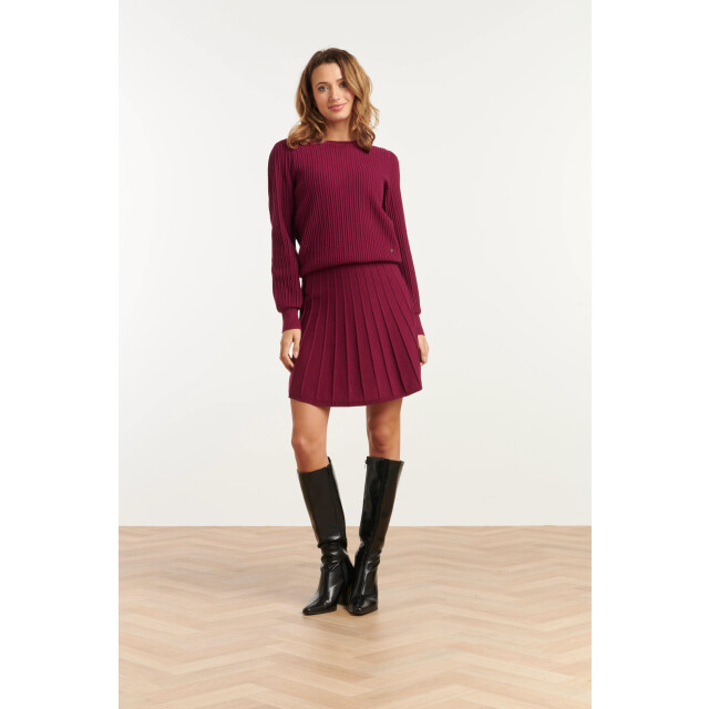 Smashed Lemon 25744 – gebreide rok met plissé-effect | 8720331404668 large