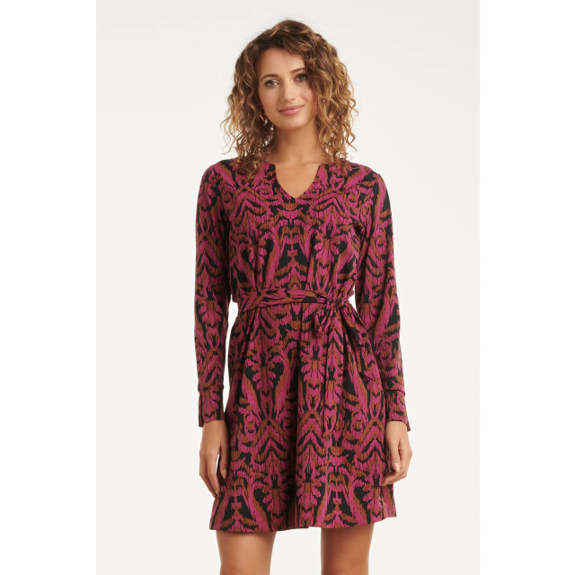 Smashed Lemon 25817 – travel jurk met print | 8720331412267 large