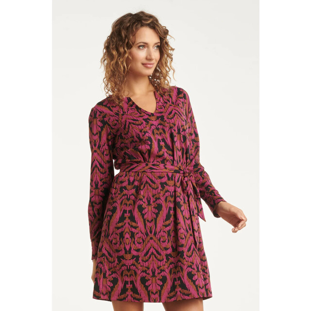 Smashed Lemon 25817 – travel jurk met print | 8720331412267 large