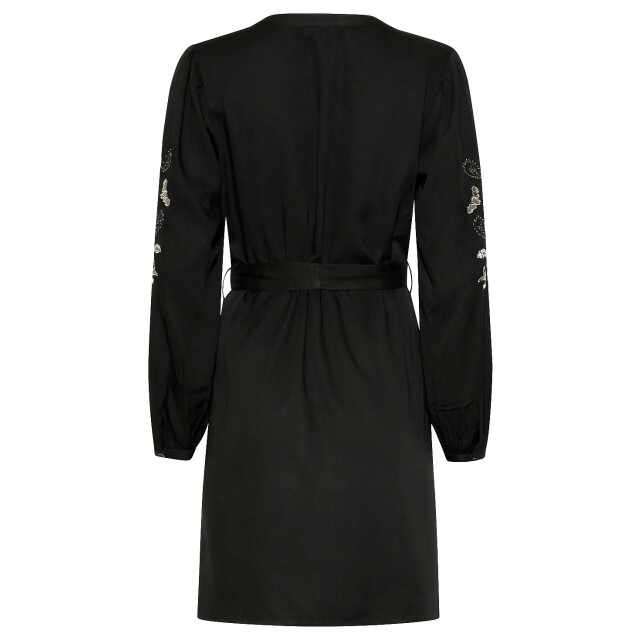 Smashed Lemon 25796 – jurk met handgeborduurde mouwen en ceintuur | 8720331410201 large