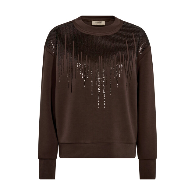 Mos Mosh 175350 844 mosmosh mm neve o-ls glam sweatshirt bracken 175350 844 large