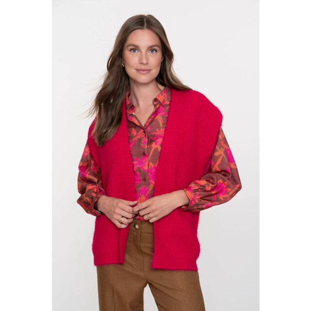 Geisha 54830-29 445 gilet hairy fuchsia 54830-29 445 large