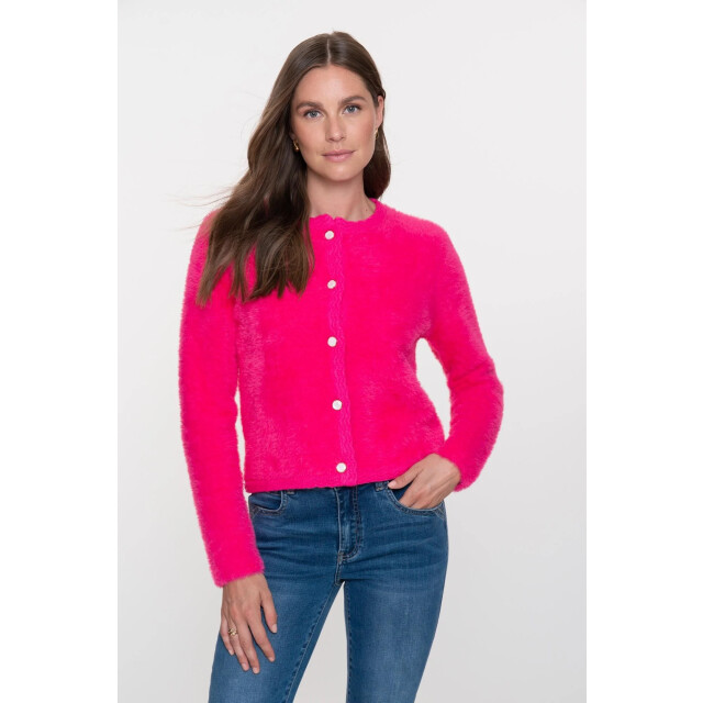 Geisha 54807-10 420 cardigan hairy pink 54807-10 420 large