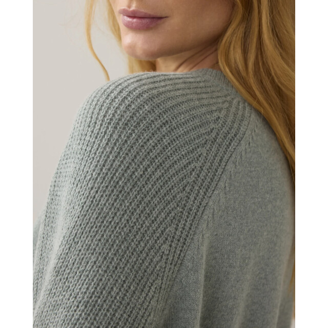 Summum 7s7950-70045 619 sweater superfine merino wool blend knit eucalyptus 7s7950-70045 619 large