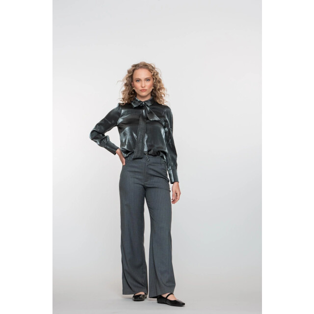 Geisha 51508-10 925 pants pinstripe tape grey 51508-10 925 large