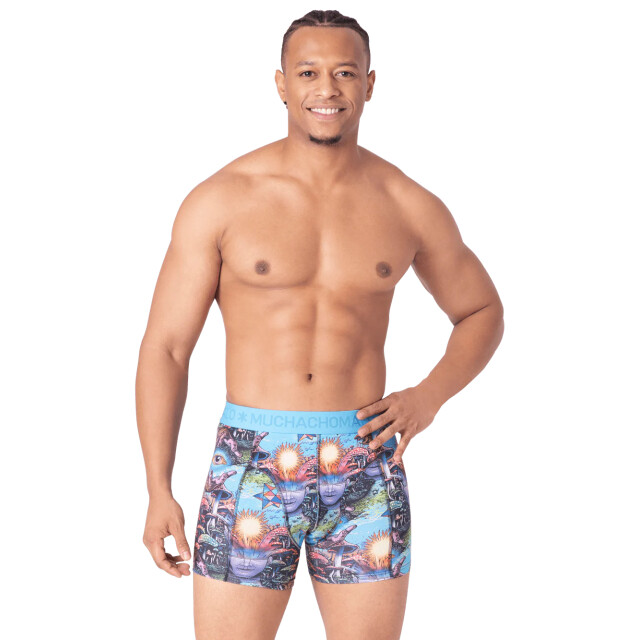 Muchachomalo Heren 2-pack boxershorts inner outer space INNEROUTERSPACE1010-04 large