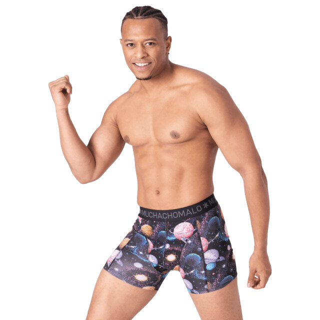 Muchachomalo Heren 2-pack boxershorts inner outer space INNEROUTERSPACE1010-04 large