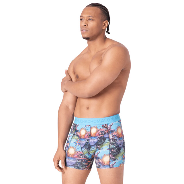 Muchachomalo Heren 2-pack boxershorts inner outer space INNEROUTERSPACE1010-04 large