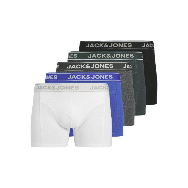 Jack & Jones Boxershorts jongens trunks jacblack friday effen 5-pack 12272565-Black large