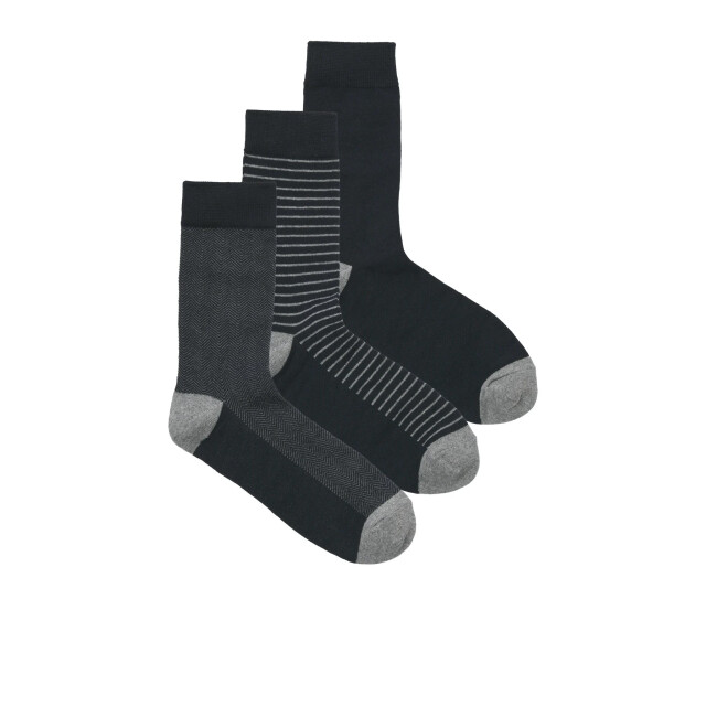 Jack & Jones Heren sokken jacordinary 3-pack giftbox donker 12287086 large