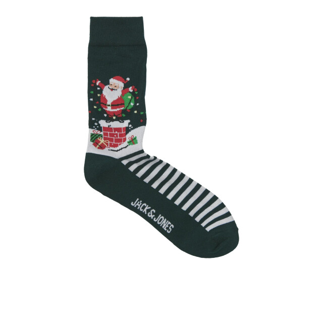 Jack & Jones Jongens kerst sokken jacsnowy giftbox 3-pack print 12287192-Black large