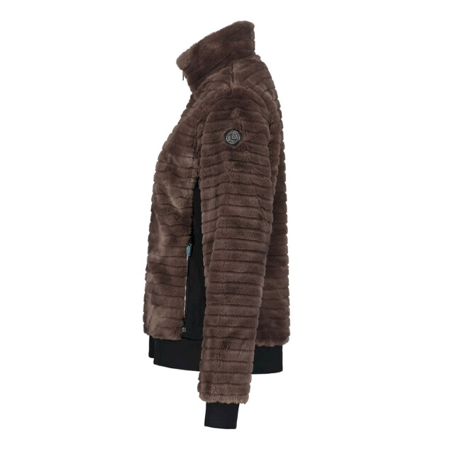 Luhta isolahti fleece sweater met rits dames - 070851_800-L large