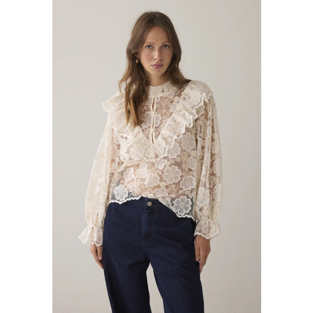 Summum 2s3371-12323 top ruffle lace 2s3371-12323 Top Ruffle lace large