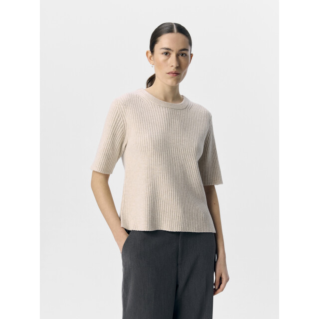 Object Objelva 2/4 re o-neck knit noos 23046911 large