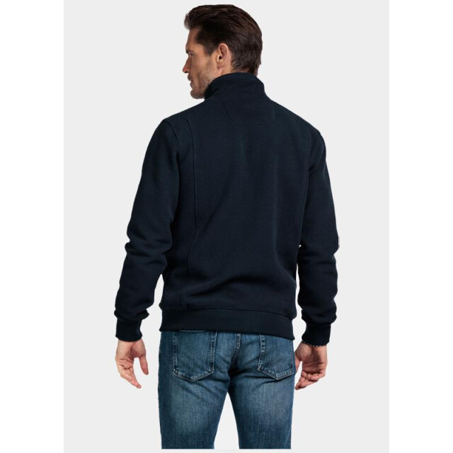 Baileys Vest sweat cardigan zip hi-low st 522230/60 200340 large