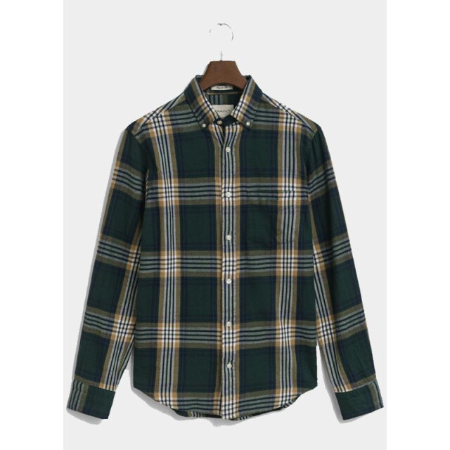 Gant Casual hemd lange mouw reg windblown flannel check s 3250243/374 199083 large