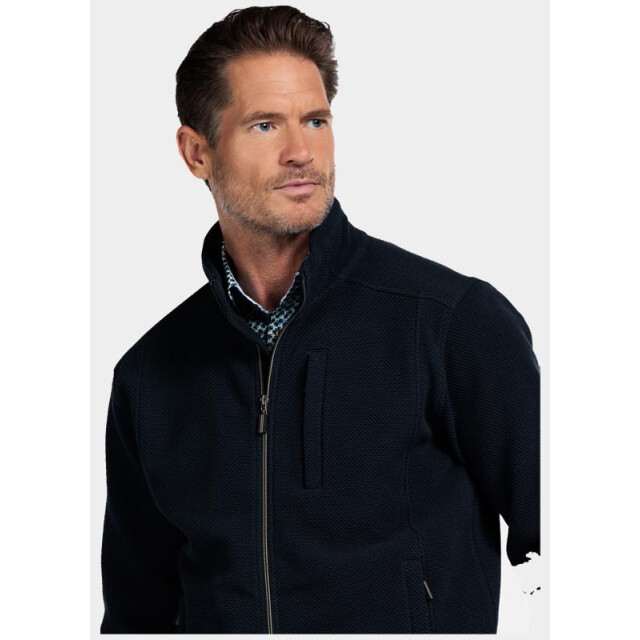 Baileys Vest sweat cardigan zip hi-low st 522230/60 200340 large