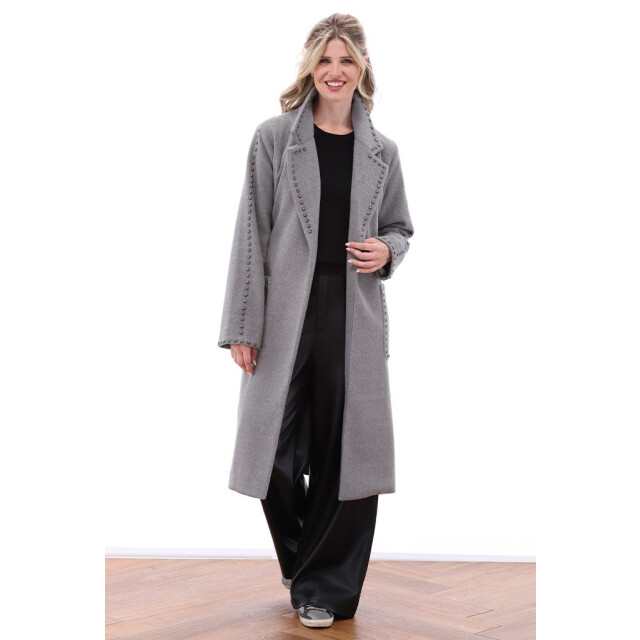 K-Design Jas met studs b900- B900-grey large