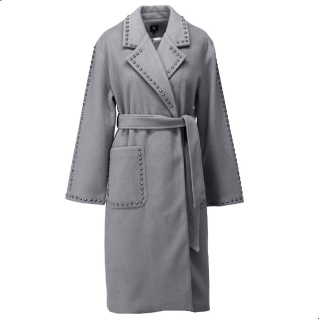 K-Design Jas met studs b900- B900-grey large